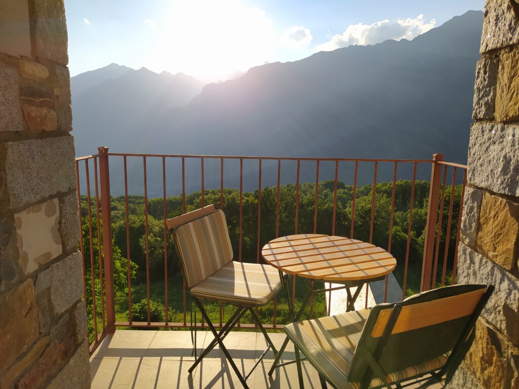 Apartamento Cerler Aigualluts F4 vistas del balcon