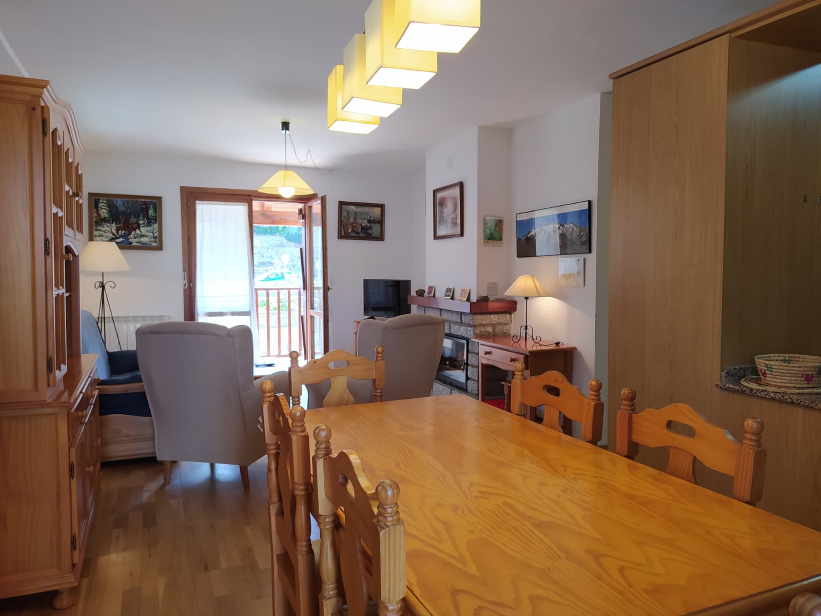 apartamento amplio y luminoso en cerler con vistas a la montaña