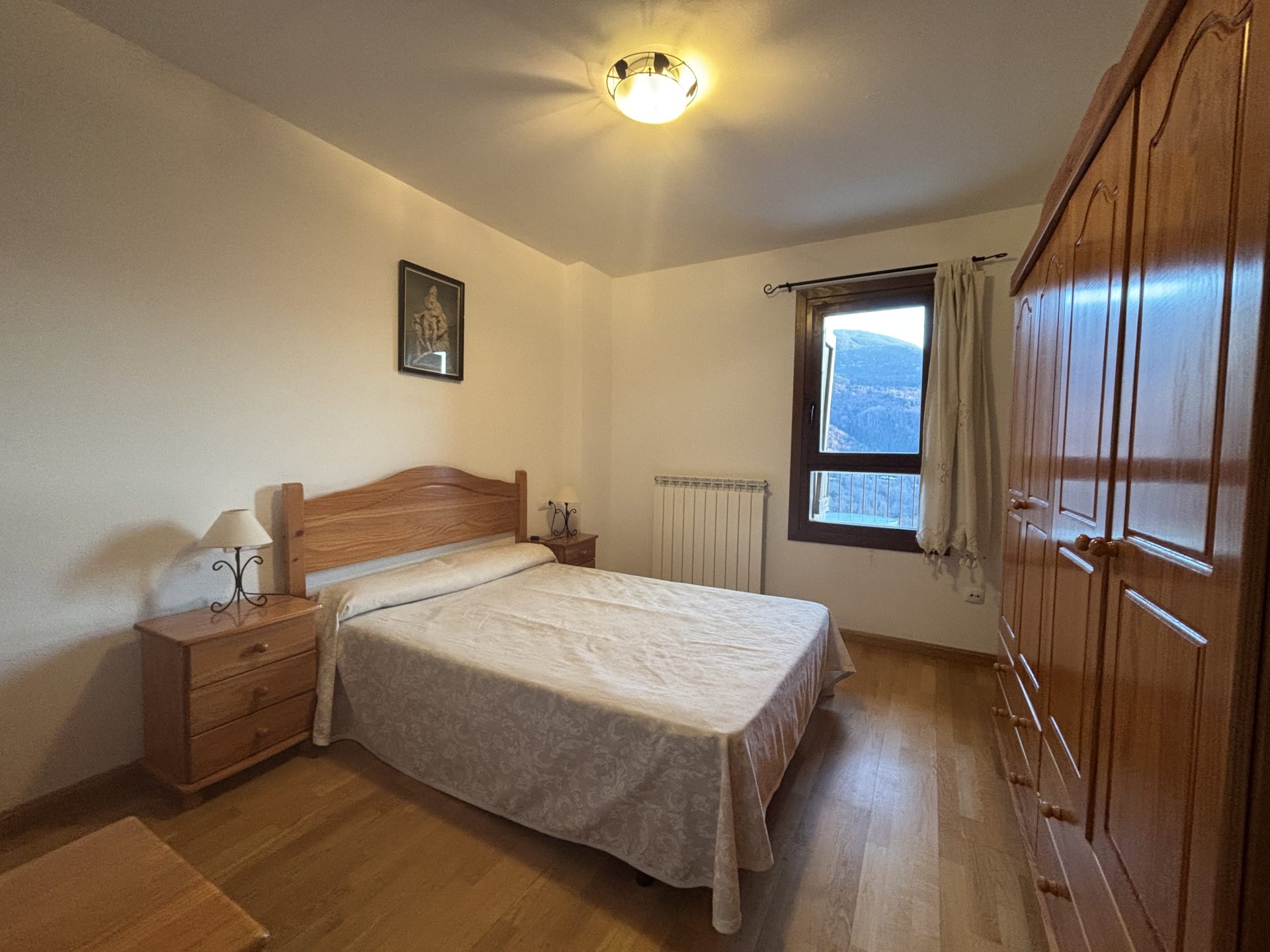 Habitación principal del apartamento D4 en Cerler