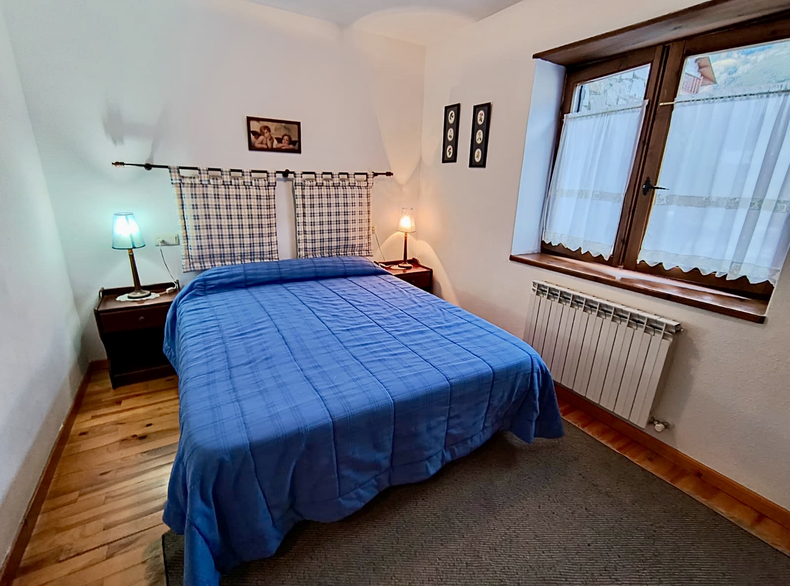 habitacion matrimonial en benasque de apartamento vacacional