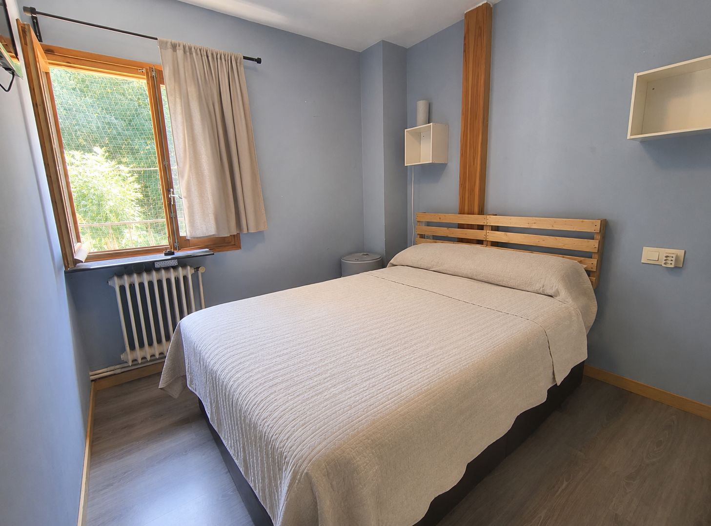 Dormitorio de apartamento en Cerler cerca de las pistas de esquí