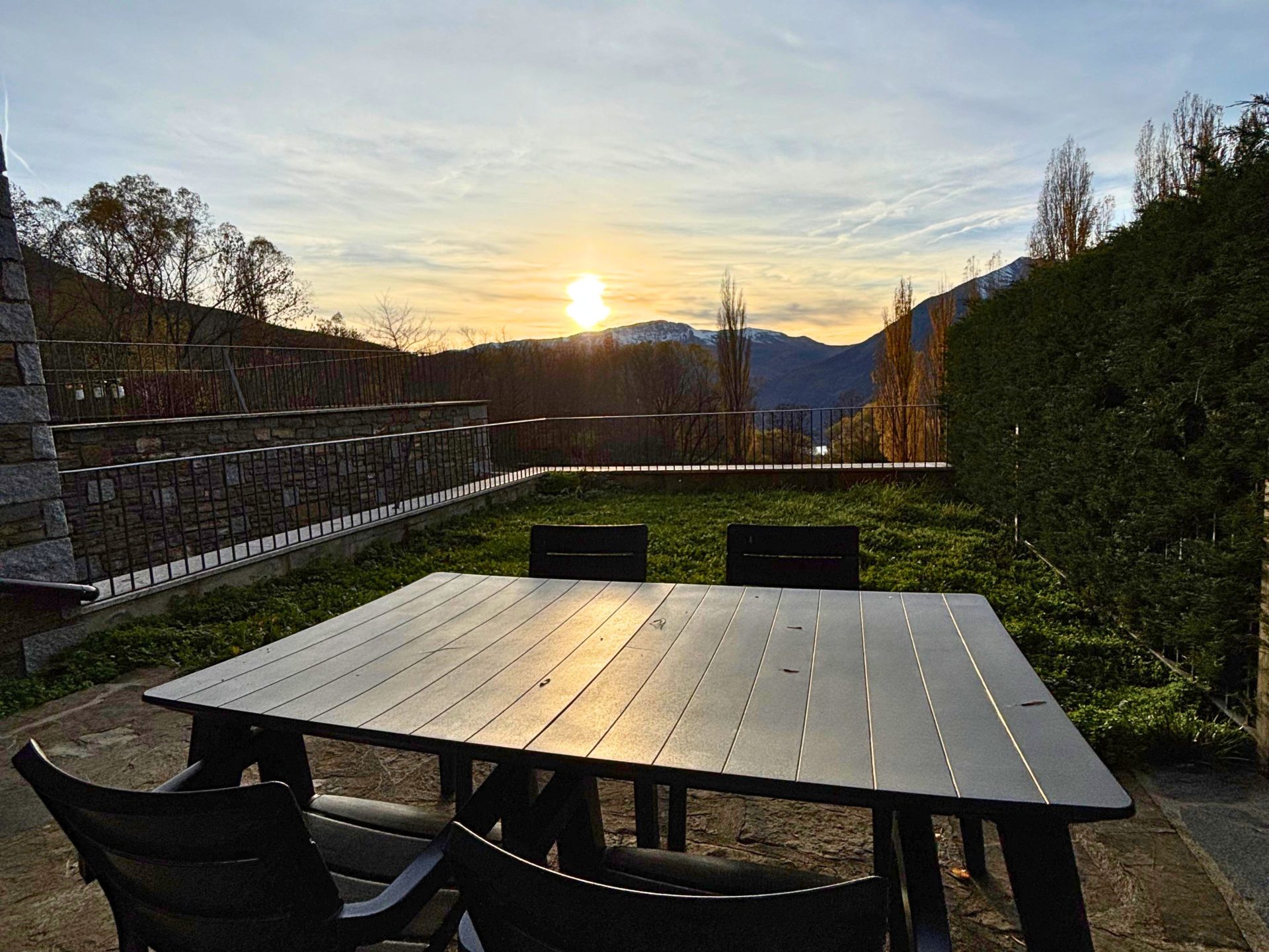 Jardín privado del apartamento MIRADOR 1 A4 en Cerler